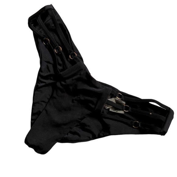 Beach Bunny Black Bikini Bottom‎